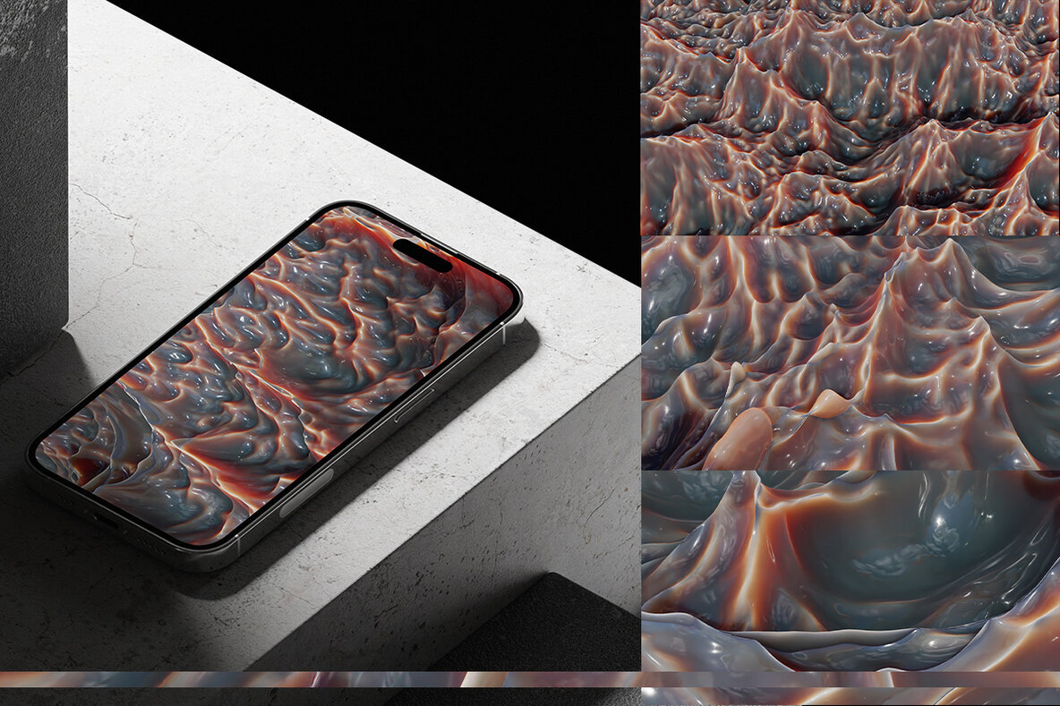 Liquid Virus   3D Textures 3