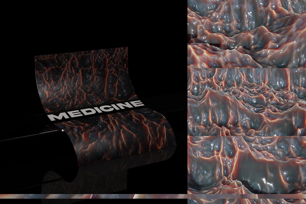 Liquid Virus   3D Textures 5
