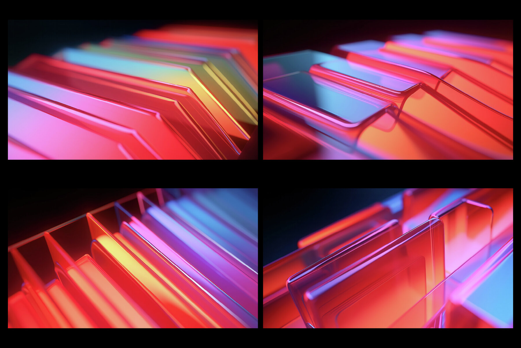 Glassy 3D Backgrounds Series V 4 11