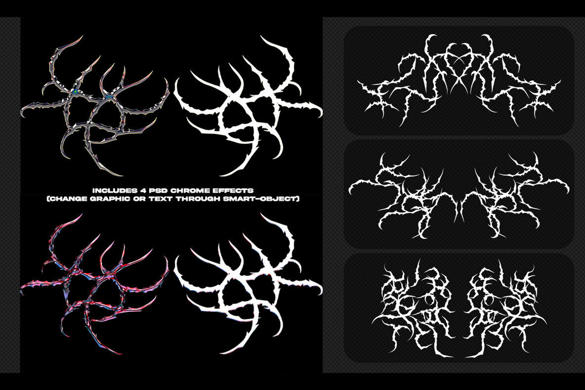 Tribal Lab   Vector Shapes 3