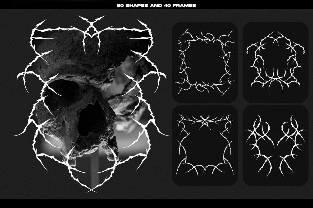 Tribal Lab   Vector Shapes 4