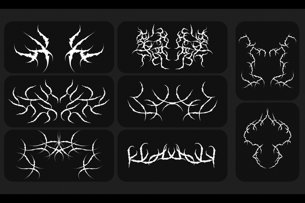 Tribal Lab   Vector Shapes 6
