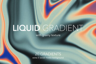 Liquid Grainy Gradient