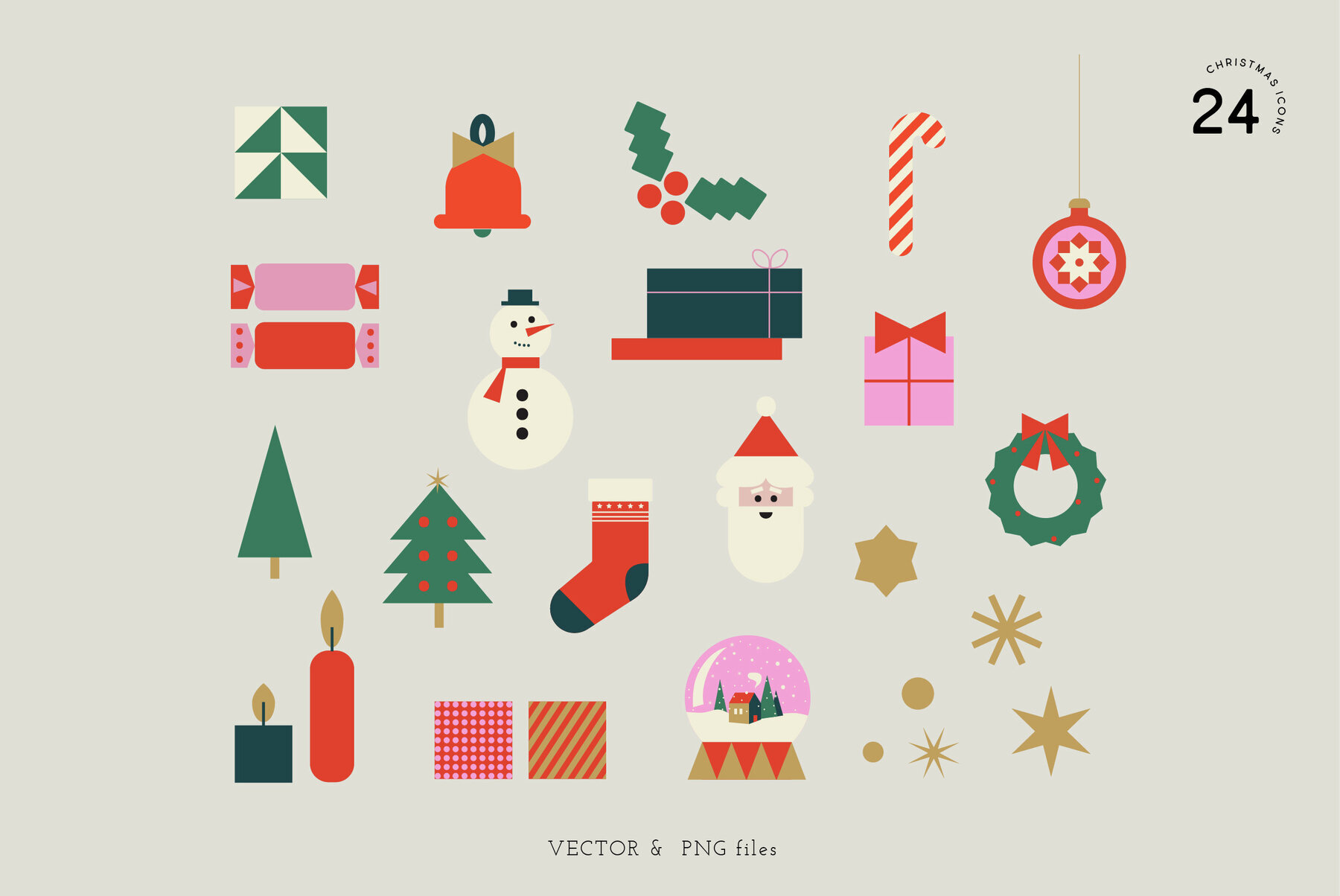 Verry Merry Christmas Illustrations 2