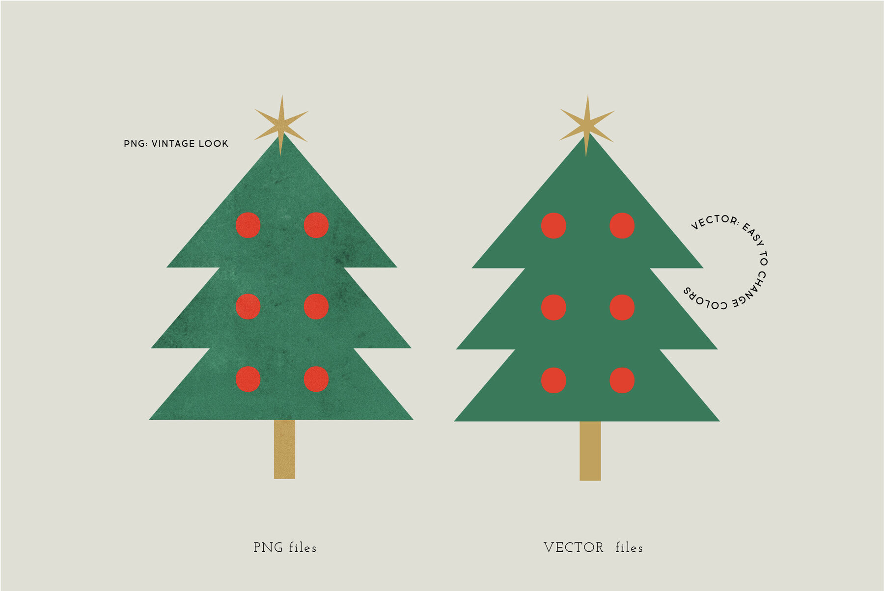 Verry Merry Christmas Illustrations 3