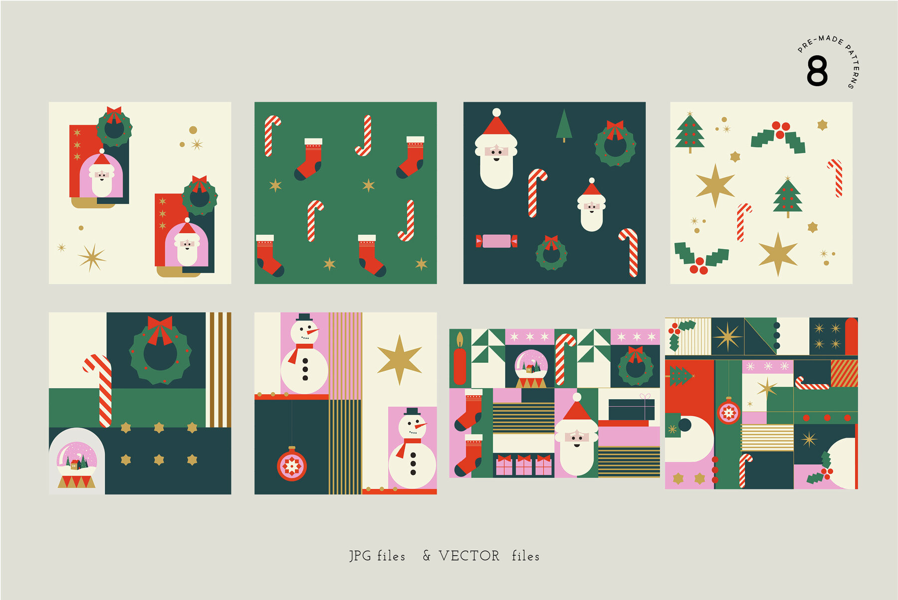 Verry Merry Christmas Illustrations 8