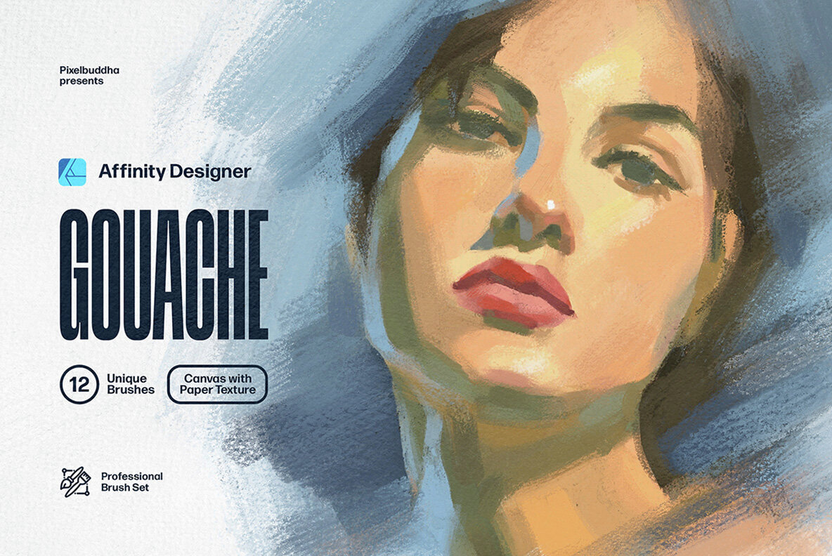 Affinity Gouache Brushes Collection 1