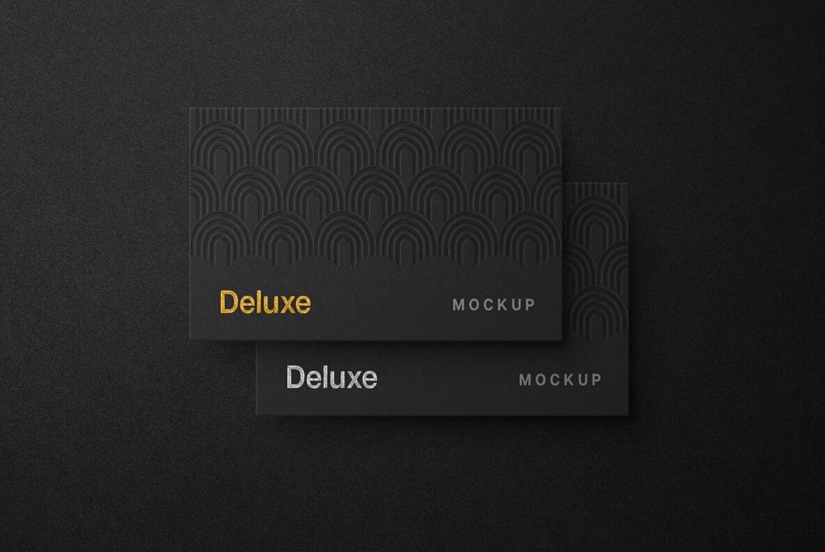 Deluxe Business Card Mockups 2