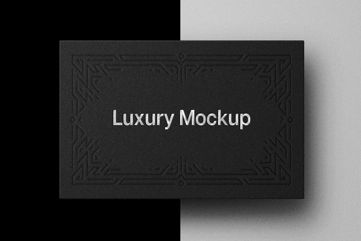 Deluxe Business Card Mockups 7