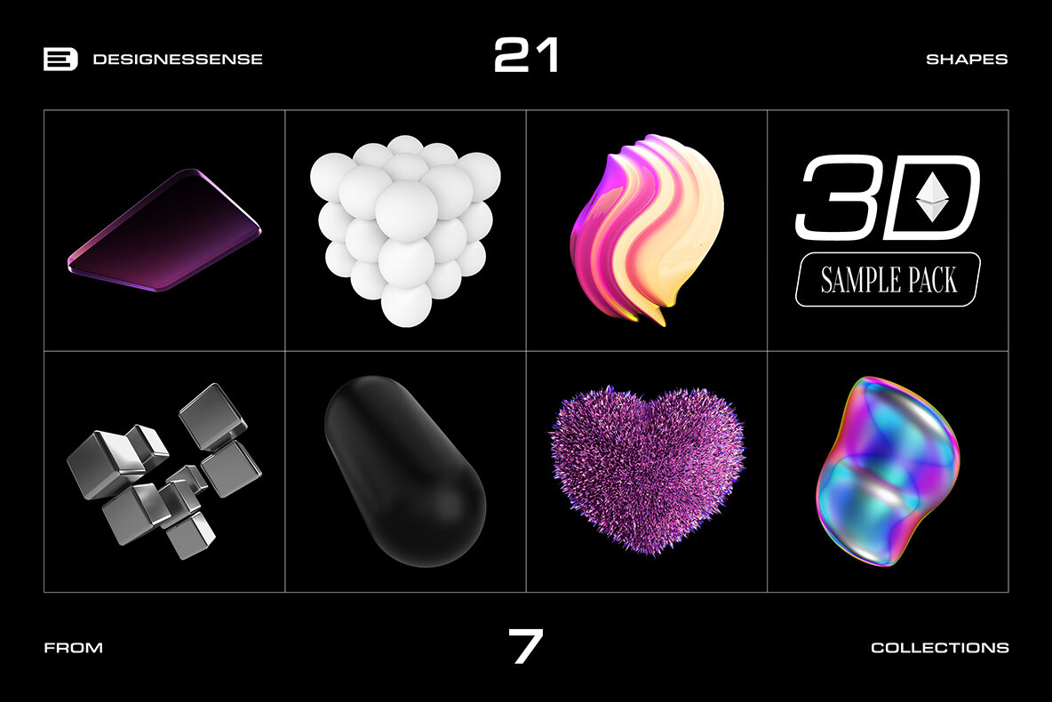 3D SAMPLE PACK 4