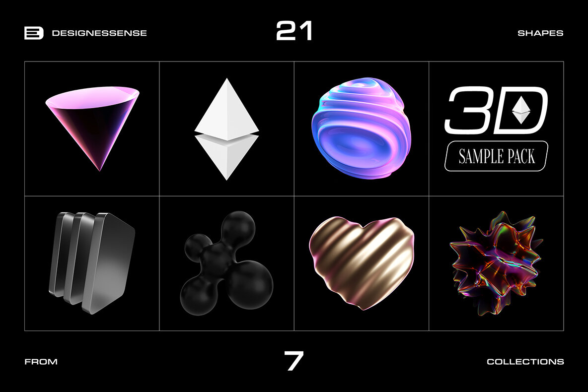 3D SAMPLE PACK 6