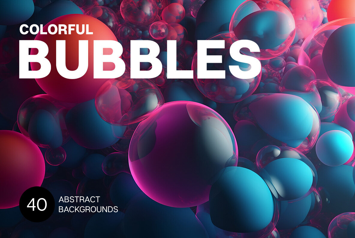 Abstract Bubbles Backgrounds 1