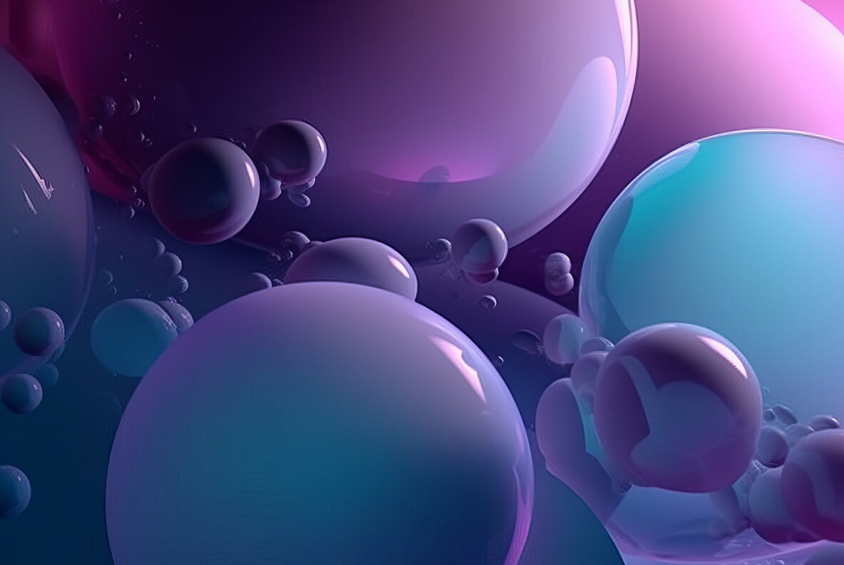 Abstract Bubbles Backgrounds 2