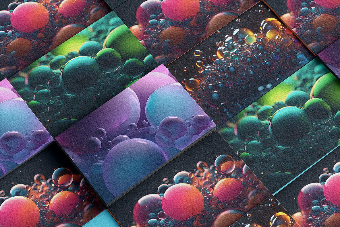 Abstract Bubbles Backgrounds 9