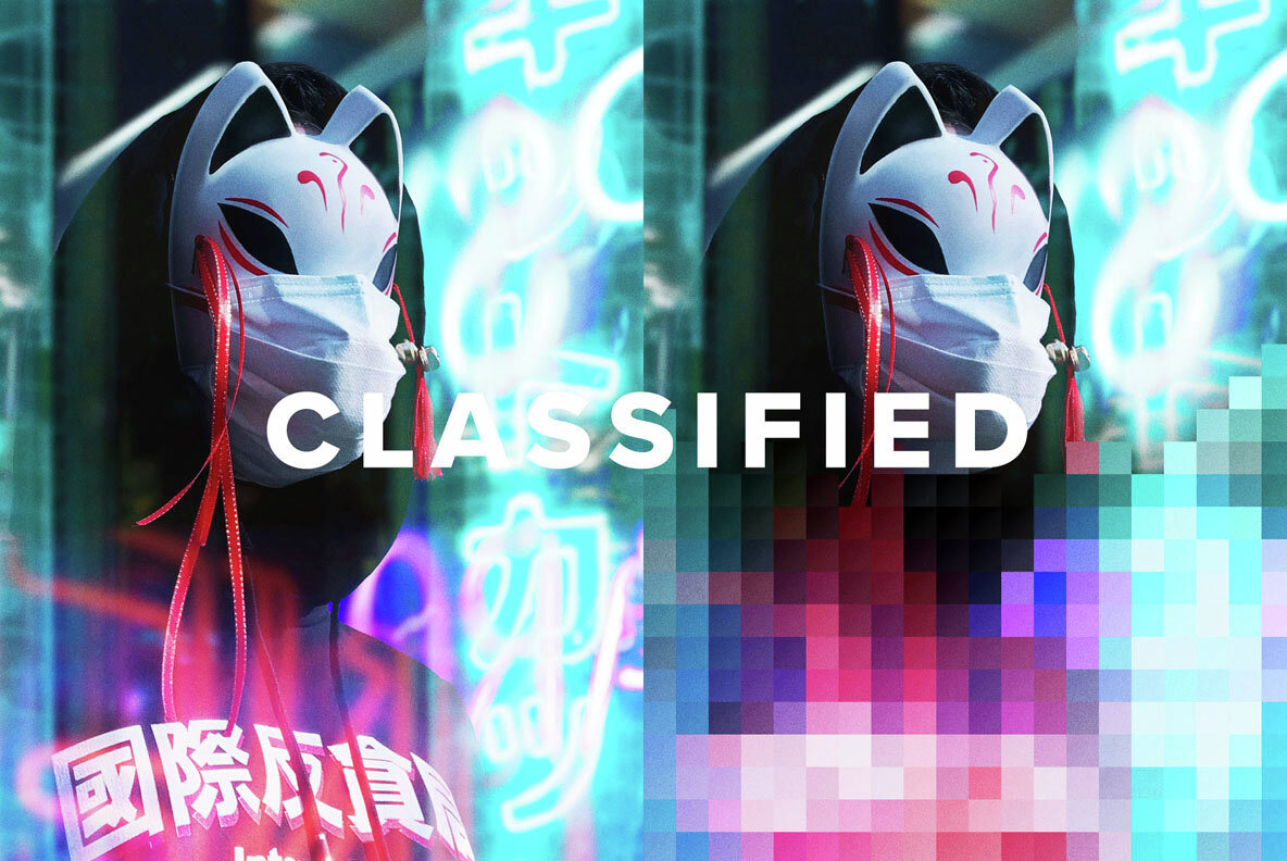 Classified Pixelated Photo Effects 4