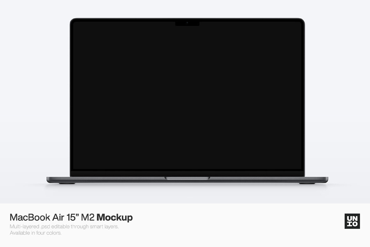 MacBook Air M2 2023 Mockup 1