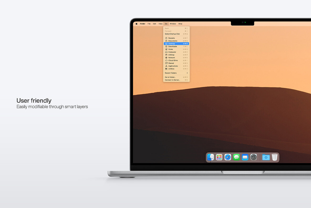 MacBook Air M2 2023 Mockup 2
