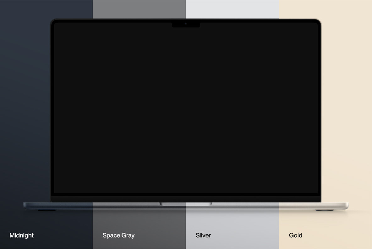 MacBook Air M2 2023 Mockup 5