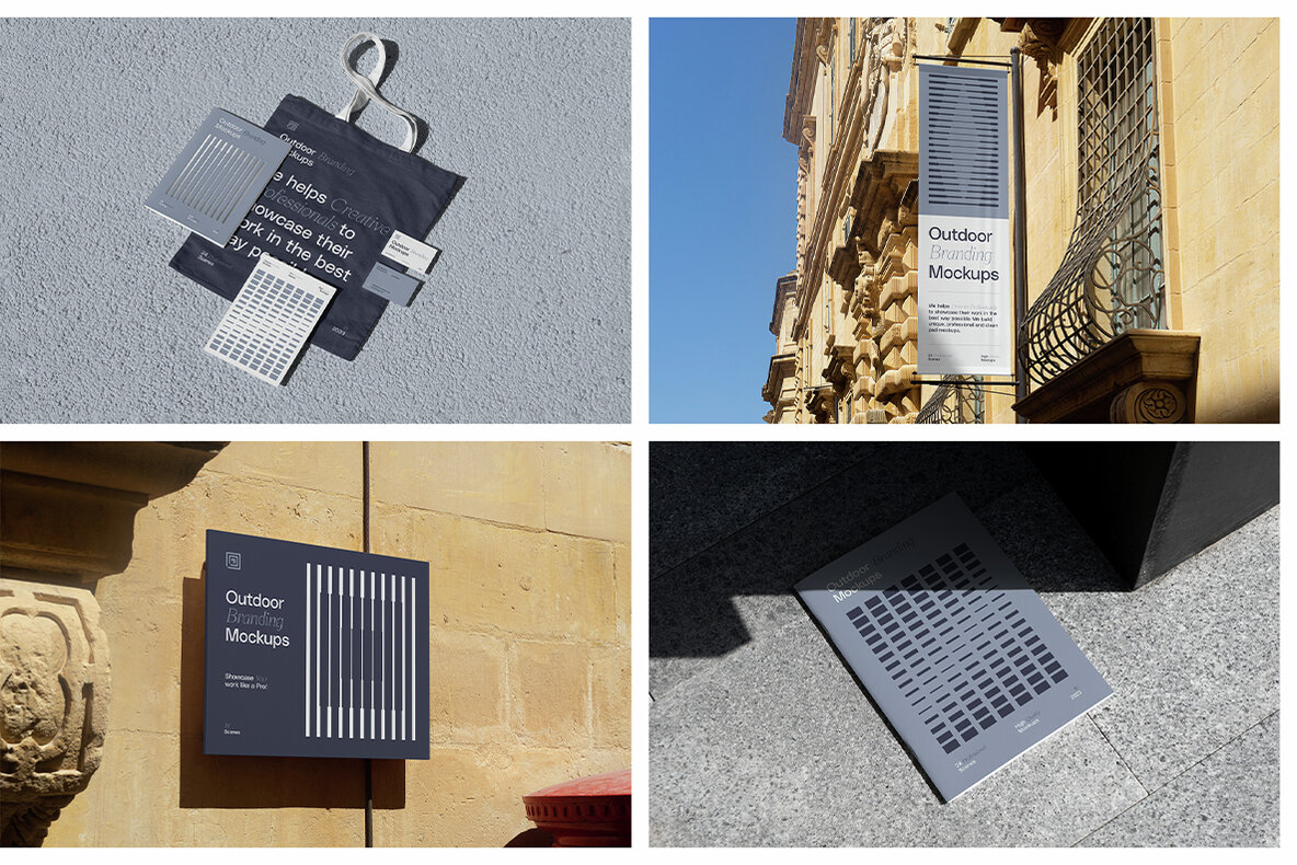 Outdoor Mockups   Branding Scenes 12