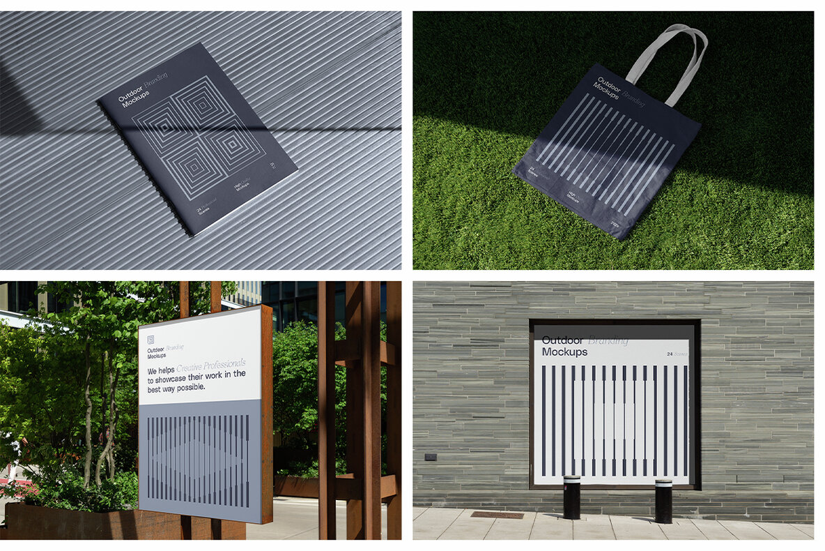 Outdoor Mockups   Branding Scenes 14