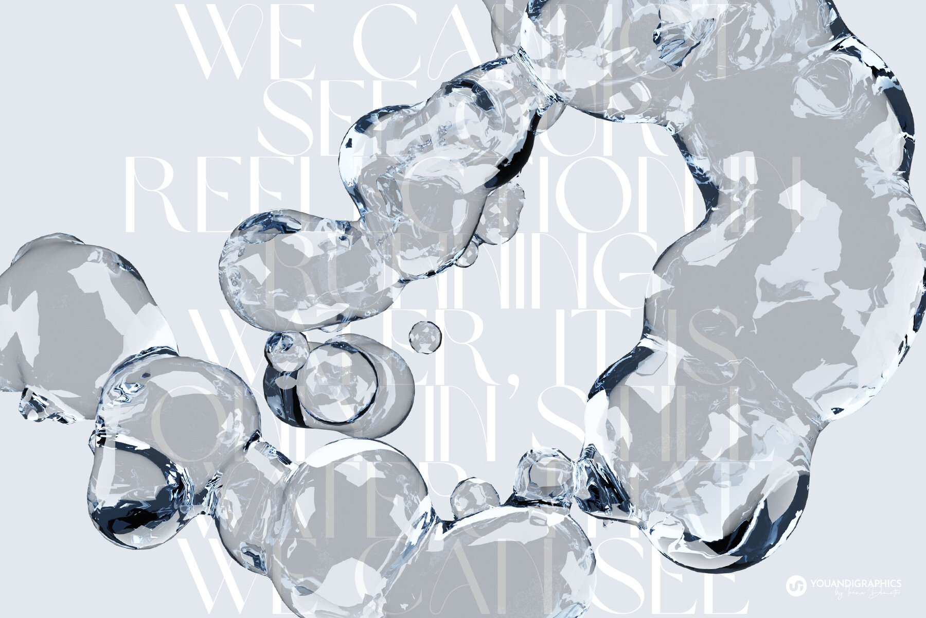 Water 3D Overlays with Transparency 10