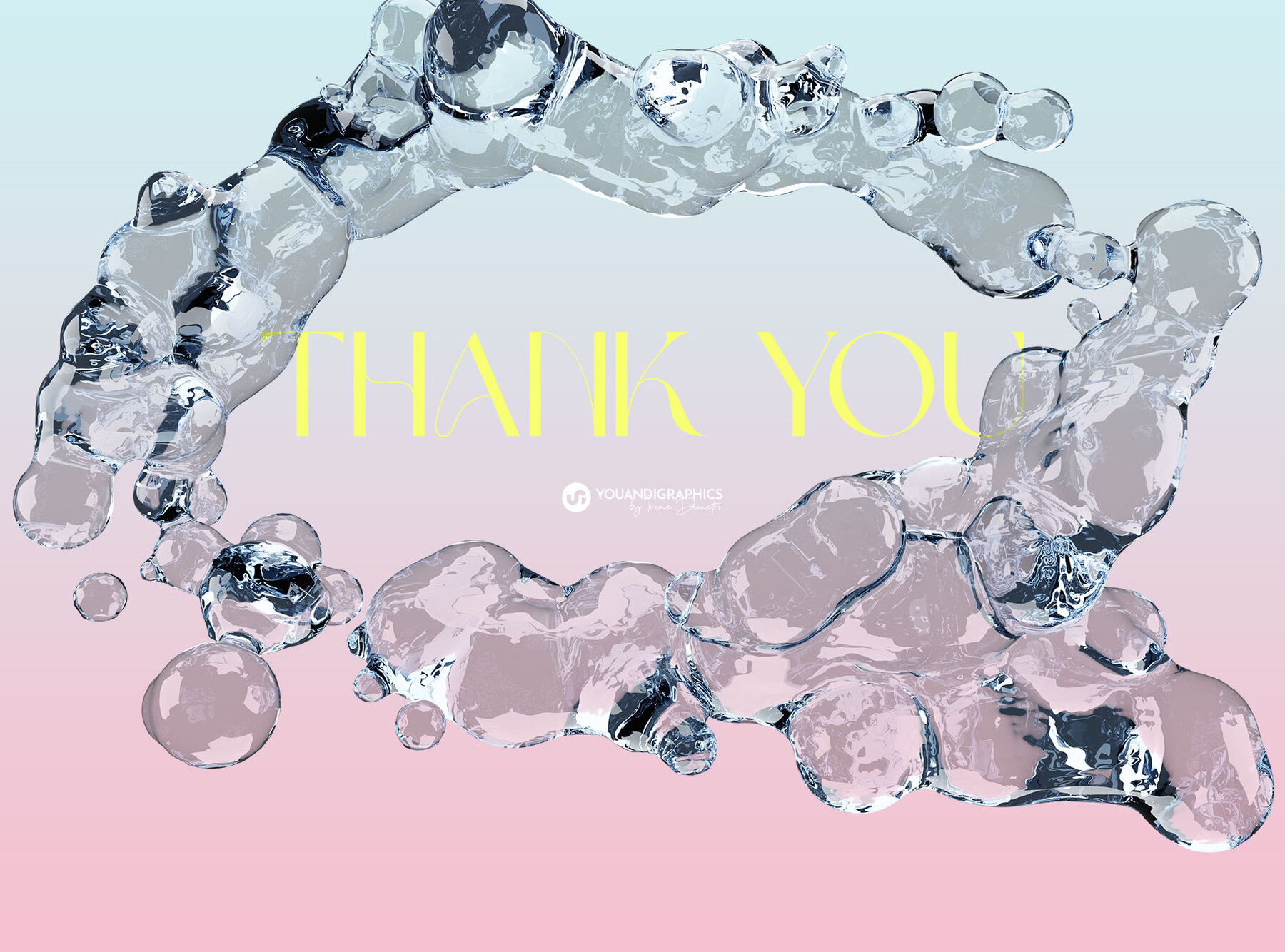 Water 3D Overlays with Transparency 15