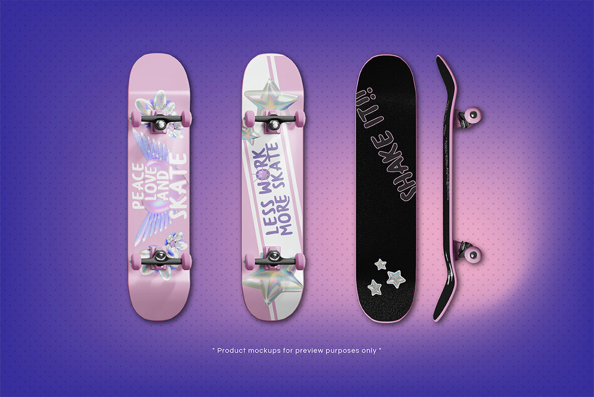 Y2K Holographic Elements 3D 3