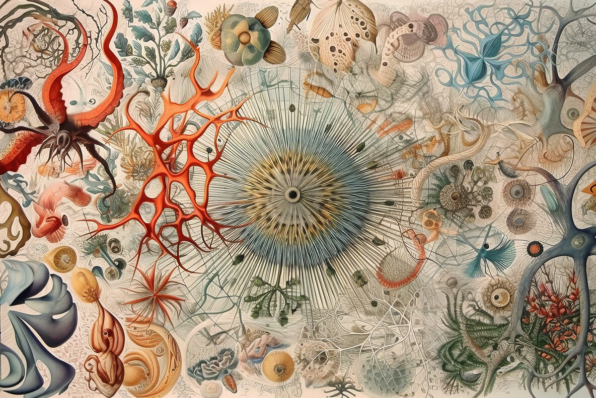 Art forms in nature Backgrounds 7