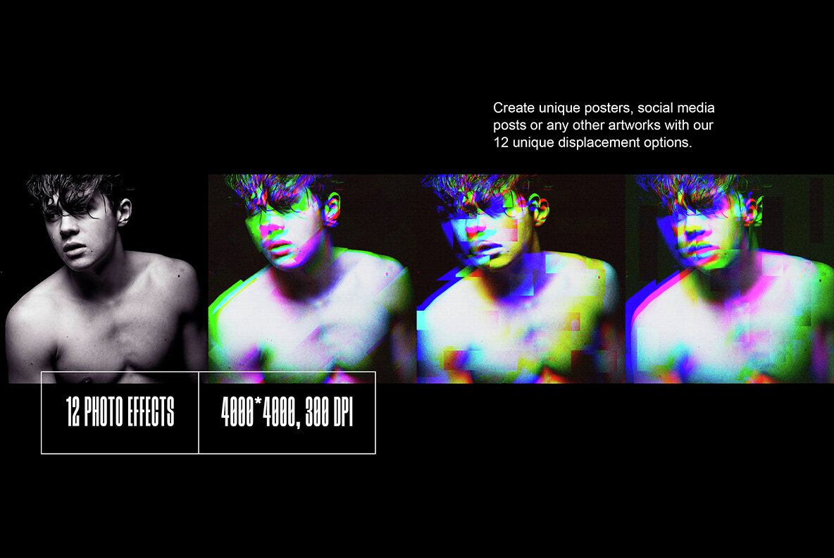 Glitch Effects Bundle 4