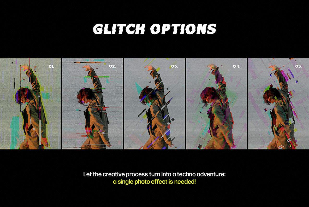 Glitch Effects Bundle 12
