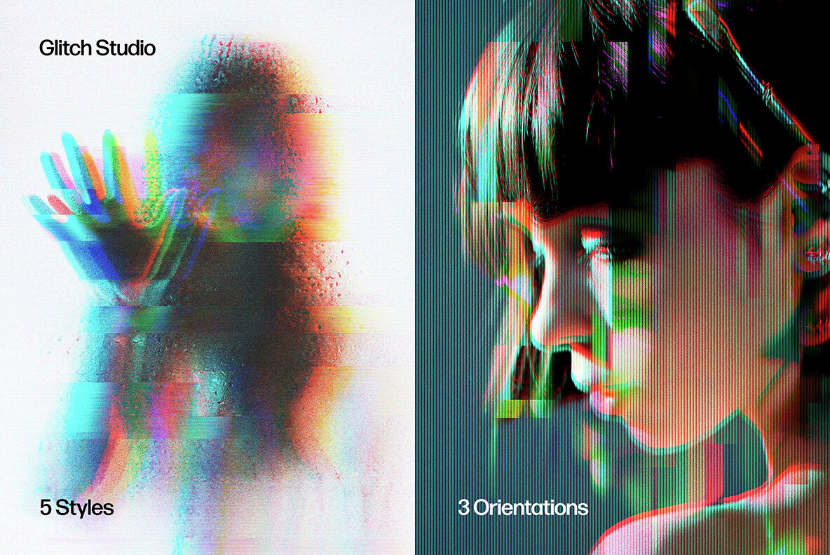 Glitch Effects Bundle 16