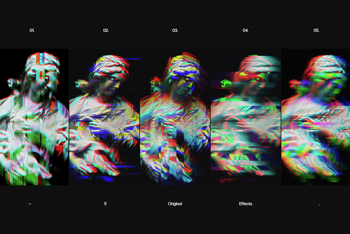 Glitch Effects Bundle 17