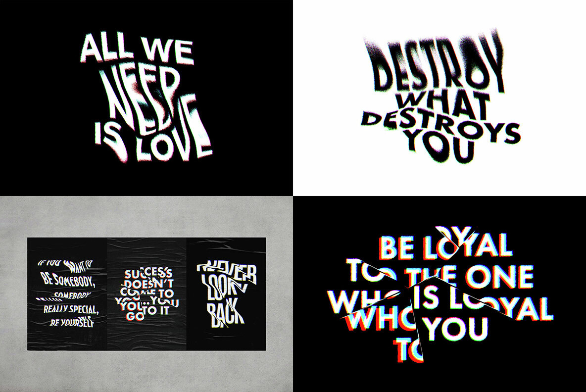 Glitch Effects Bundle 27