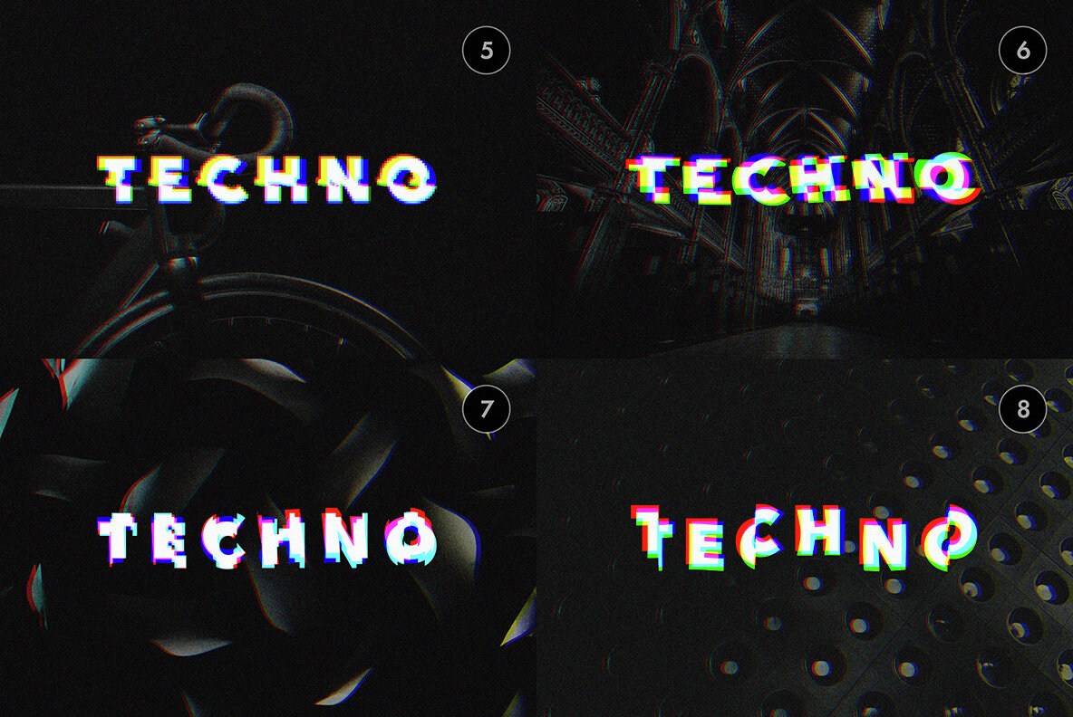 Glitch Effects Bundle 31