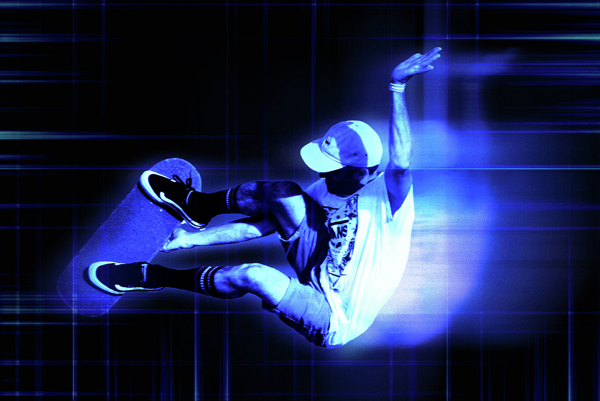 Hologram Glitch Photo Effect 6