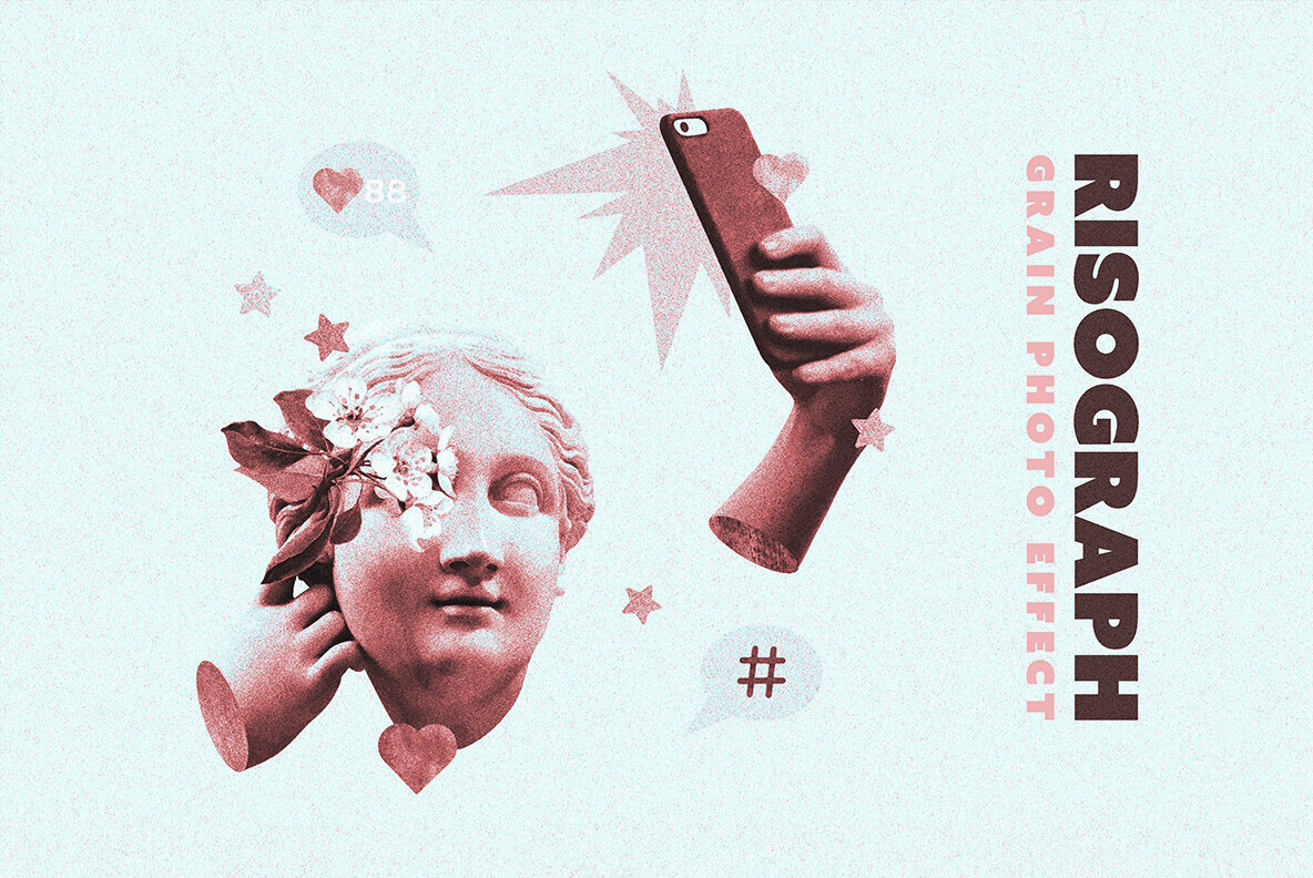 Risograph Grain Effect 1