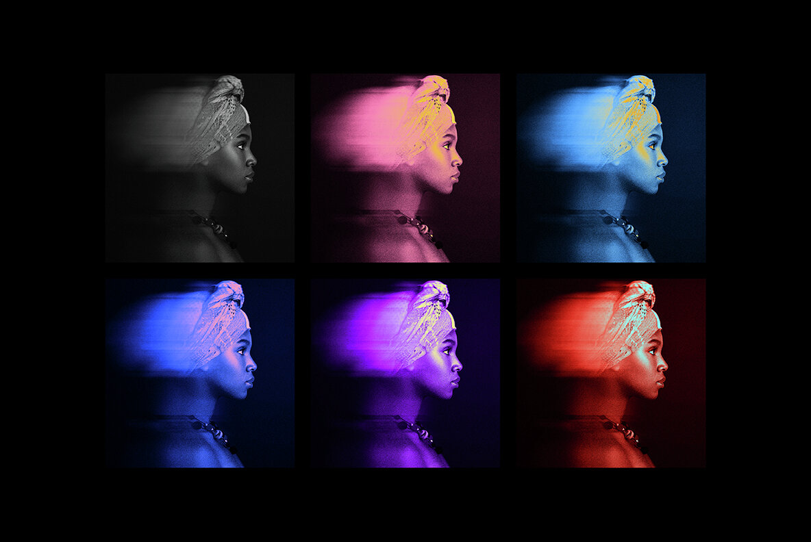 Smudged Gradient Map Effect 5