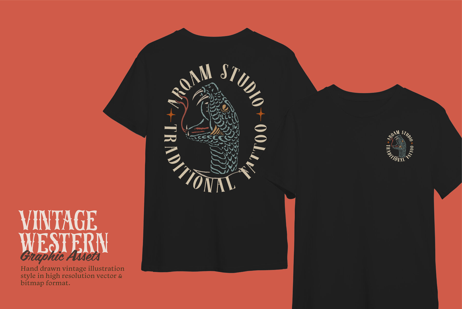 Traditional Tattoo Graphic Assets 5