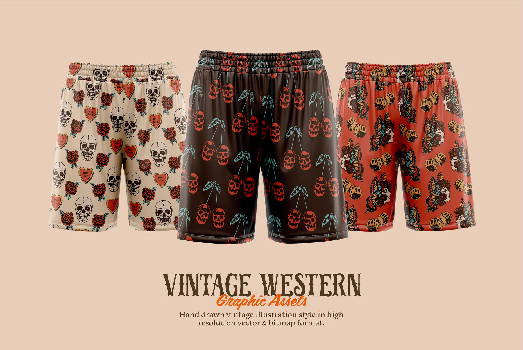 Traditional Tattoo Graphic Assets 6