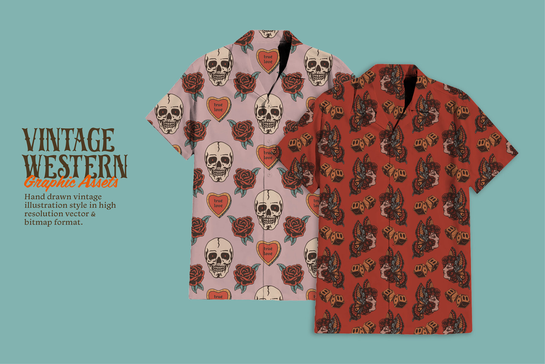 Traditional Tattoo Graphic Assets 7