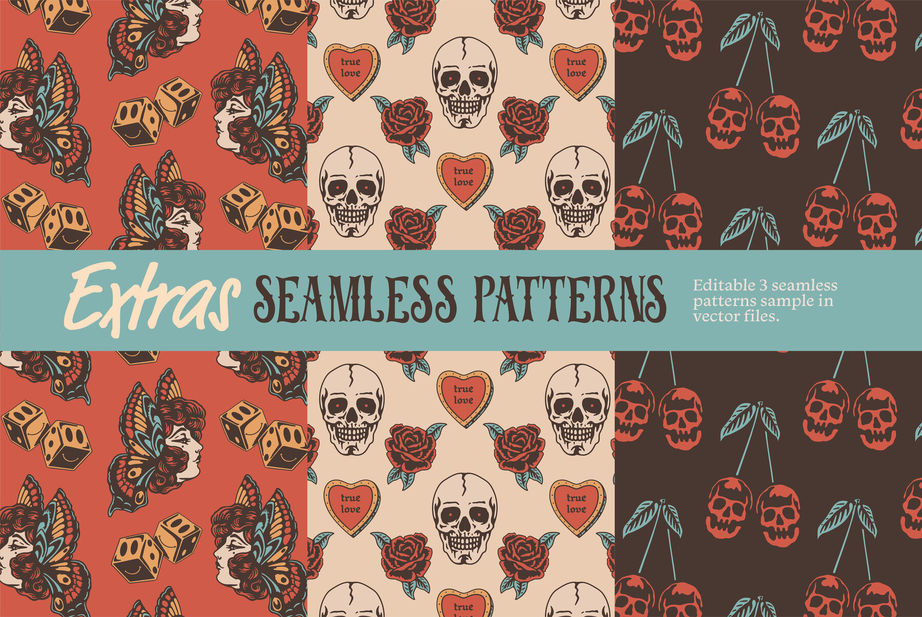 Traditional Tattoo Graphic Assets 9