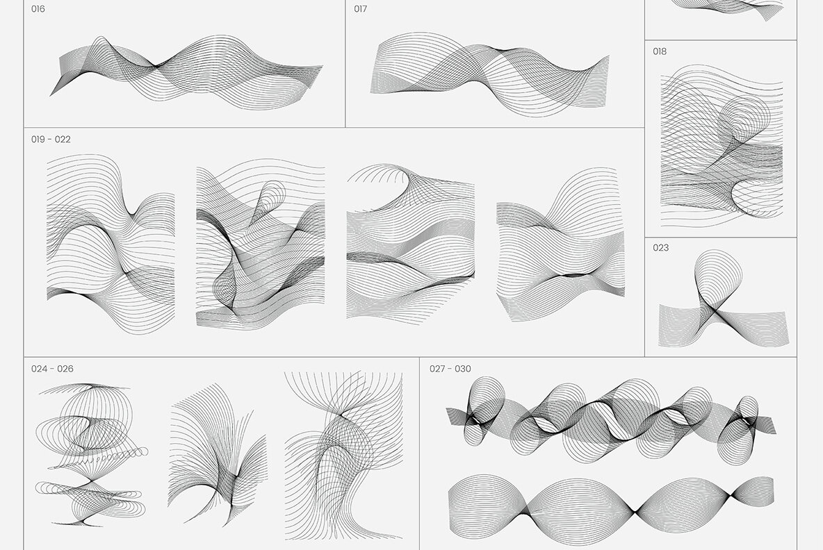 Gradient Textures   Shapes   3D Objects   Letters 10