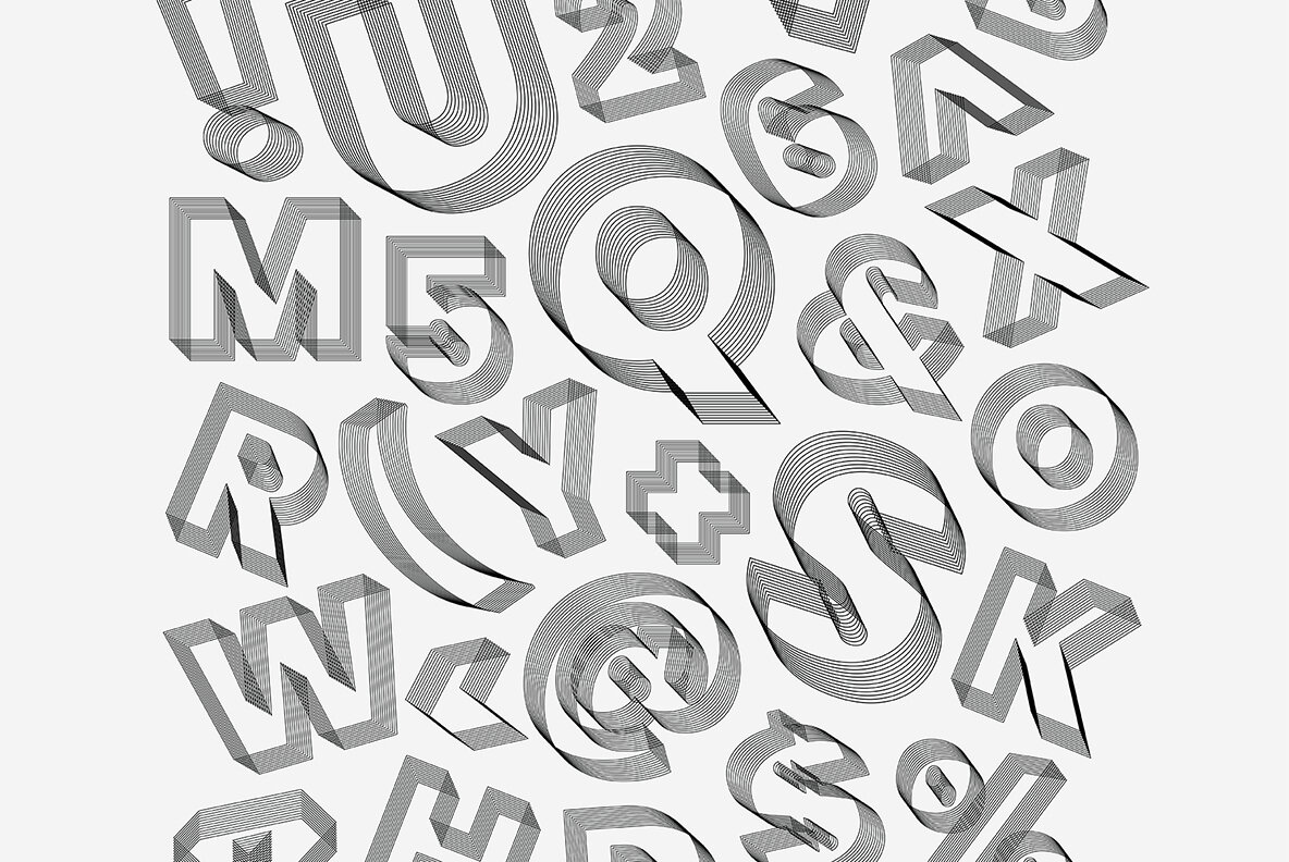 Gradient Textures   Shapes   3D Objects   Letters 30