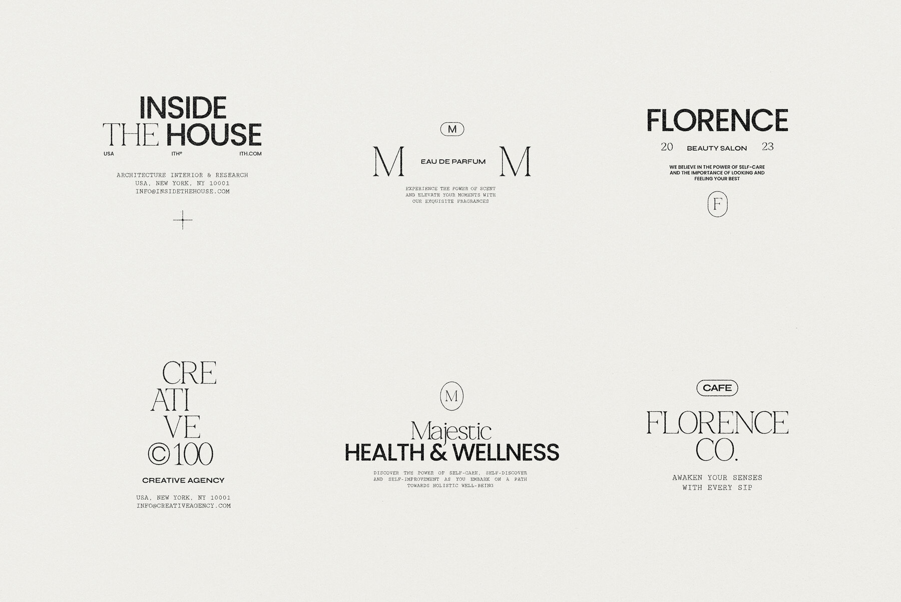 Florence Minimalist Logo Kit Ai Eps Psd 4
