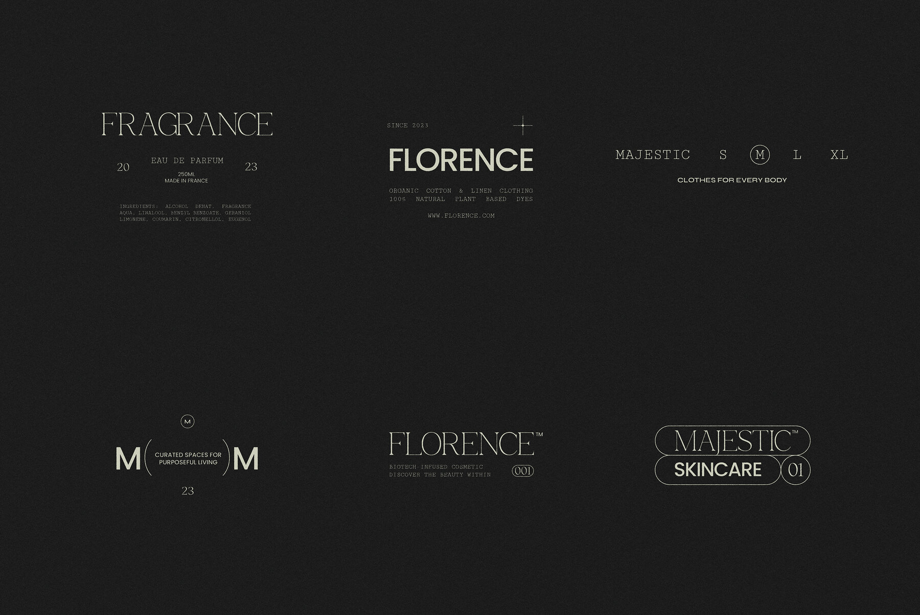 Florence Minimalist Logo Kit Ai Eps Psd 6
