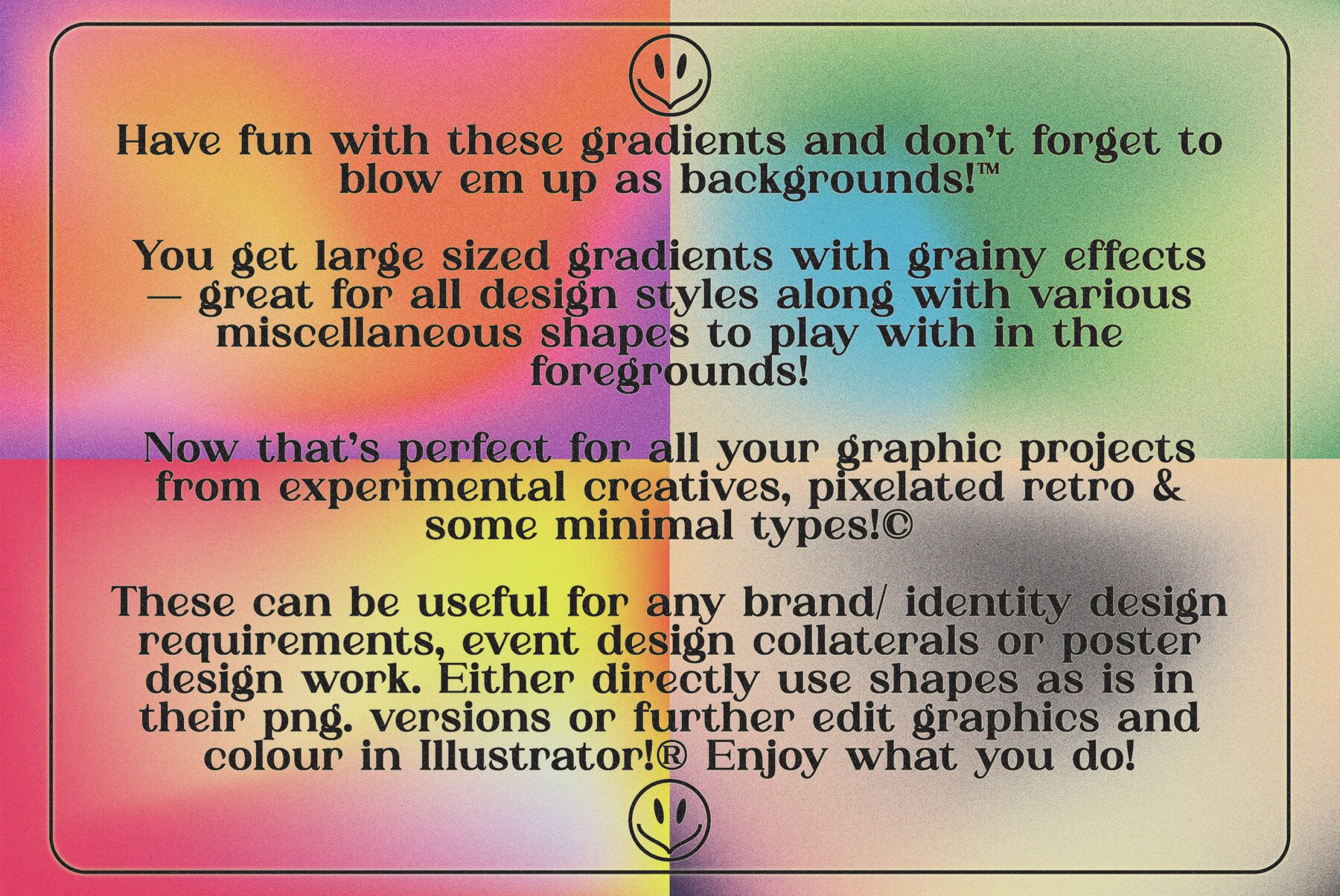 Grainy Gradients   Graphics Pack 6