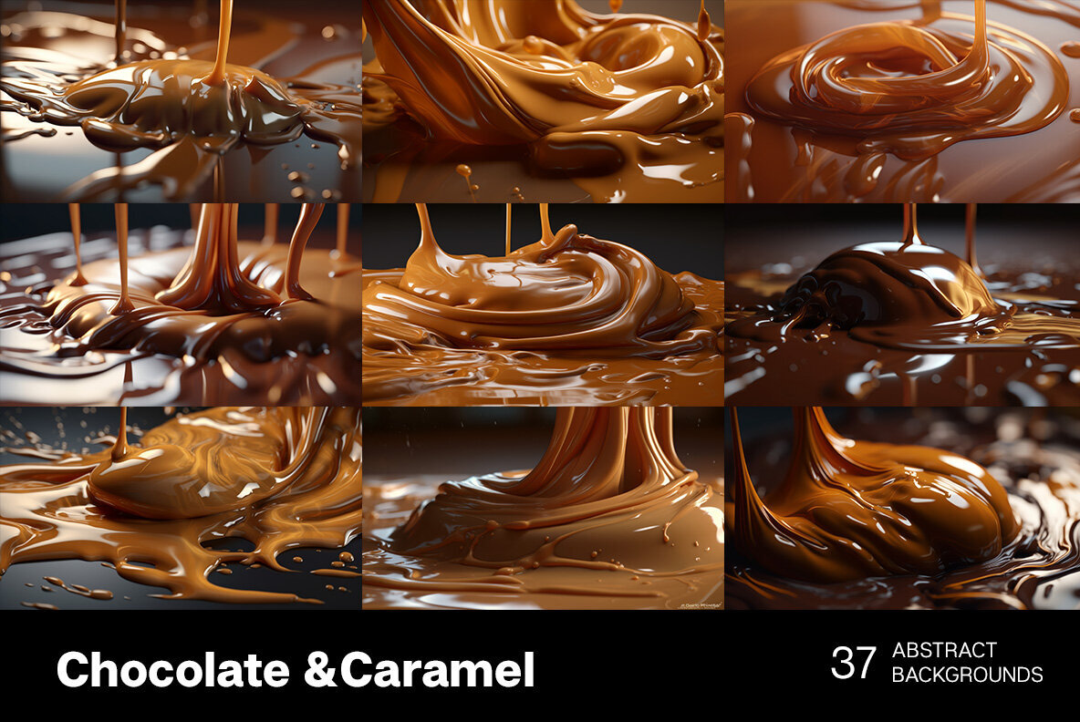 Chocolate and Caramel backgrounds 3