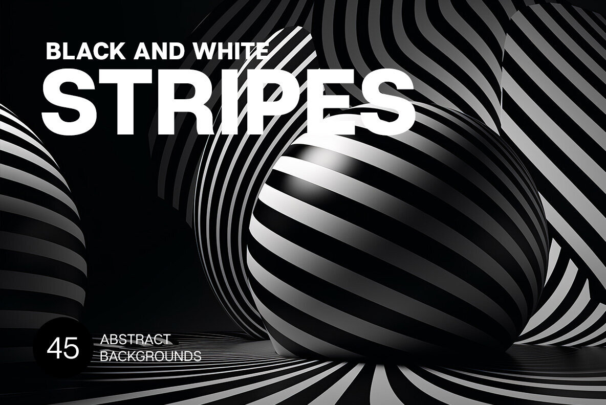 Black and White Stripes 1