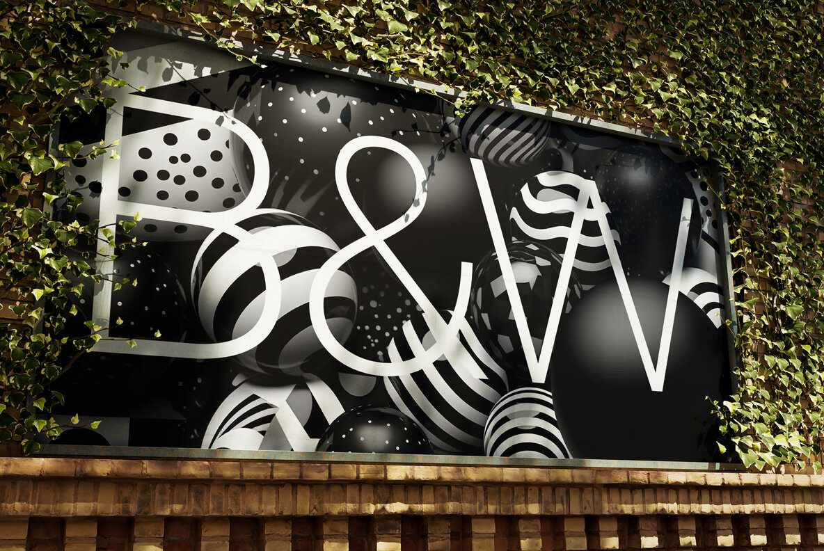 Black and White Stripes 7