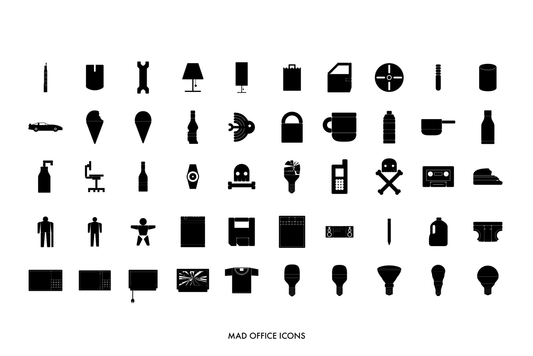 Mad Office Icons 10